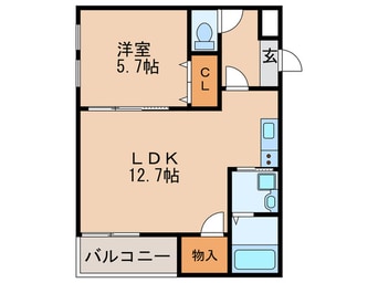 間取図 フジパレスK　Ⅰ番館