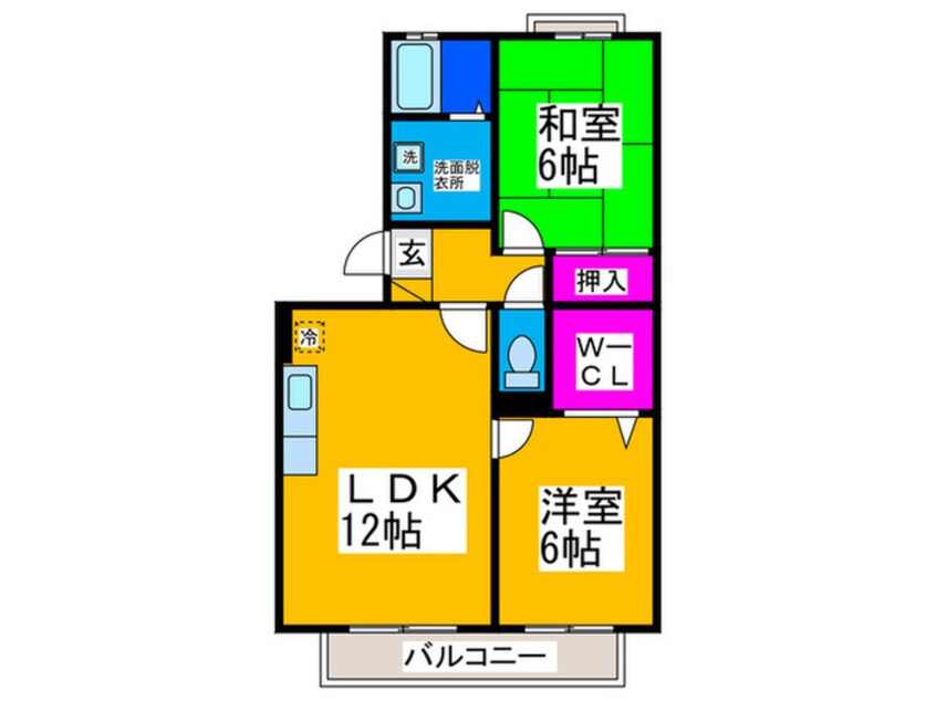 間取図 クレスト・想
