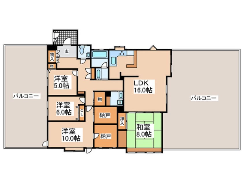 間取図 サウスベイヴィラ