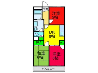 間取図 ブレスコ－ト