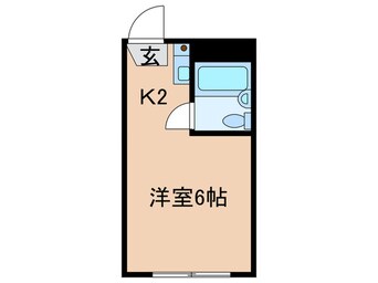 間取図 プチハイツ小倉