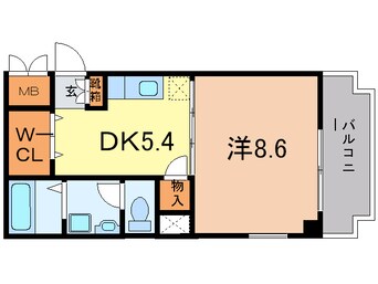 間取図 ドルチェ東甲子園