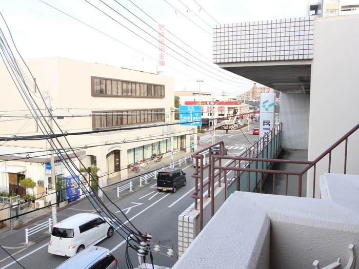 室内からの展望 ドルチェ東甲子園