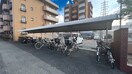 駐輪場 マンションミワ１号館