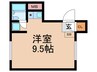 プレステ－ジ天満 1Rの間取り