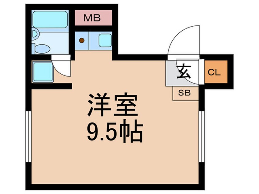 間取図 プレステ－ジ天満