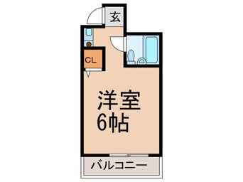 間取図 阿倍野筋ハイツ