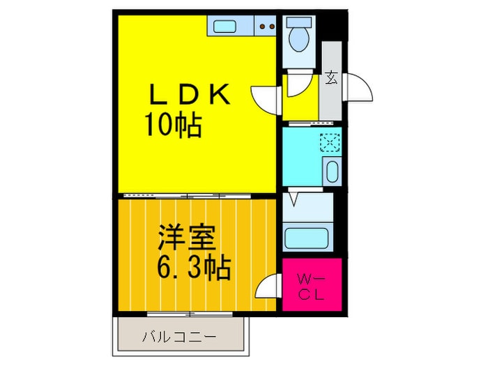 間取り図 フジパレス浜町　Ａ棟