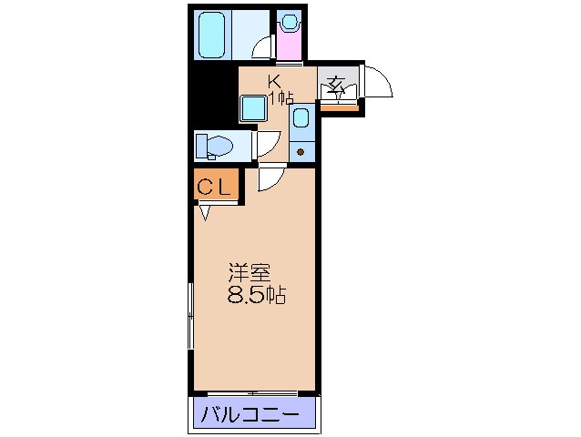 間取り図 ル・プルミエ・シャピトゥル福島