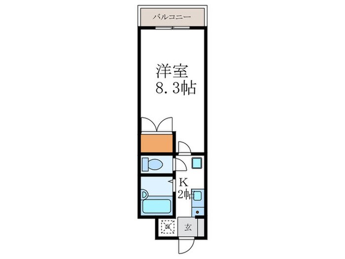 間取り図 Ks北白川