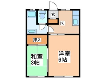 間取図 弥生マンション