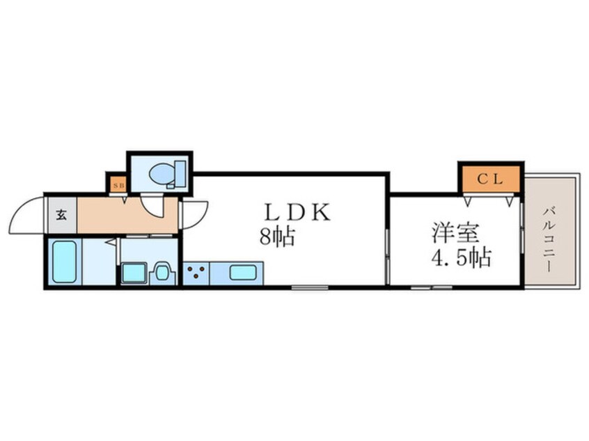 間取図 プライベートレジデンス山科御陵