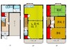 梶町戸建 3LDKの間取り