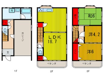 間取図 梶町戸建