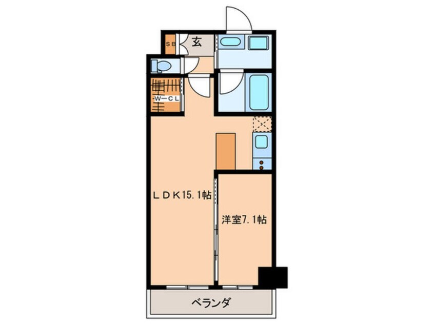 間取図 プレジオ本町