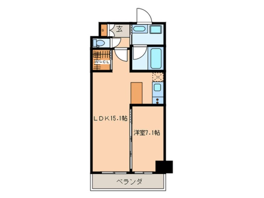 間取図 プレジオ本町