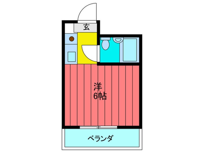間取り図 ヒノキマンション