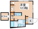 フリップフロップの間取図