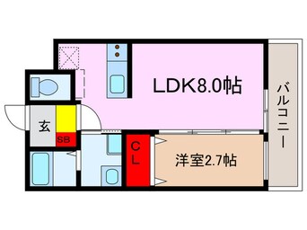 間取図 St.Residence南津の辺