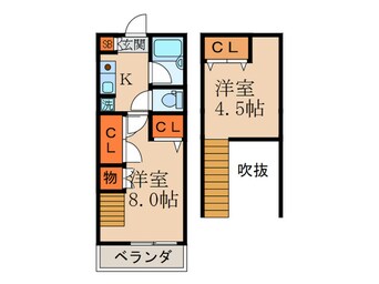 間取図 マ－スリヴィエ－ル