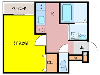 間取図 フジパレス高井田西Ⅴ番館