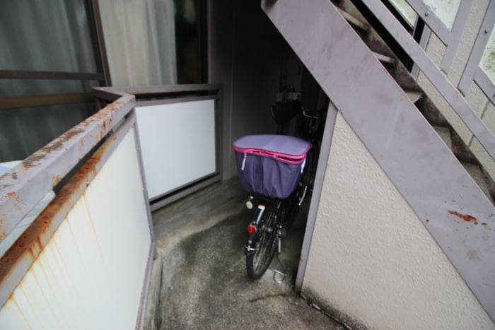 駐輪場 ハイツ桂南