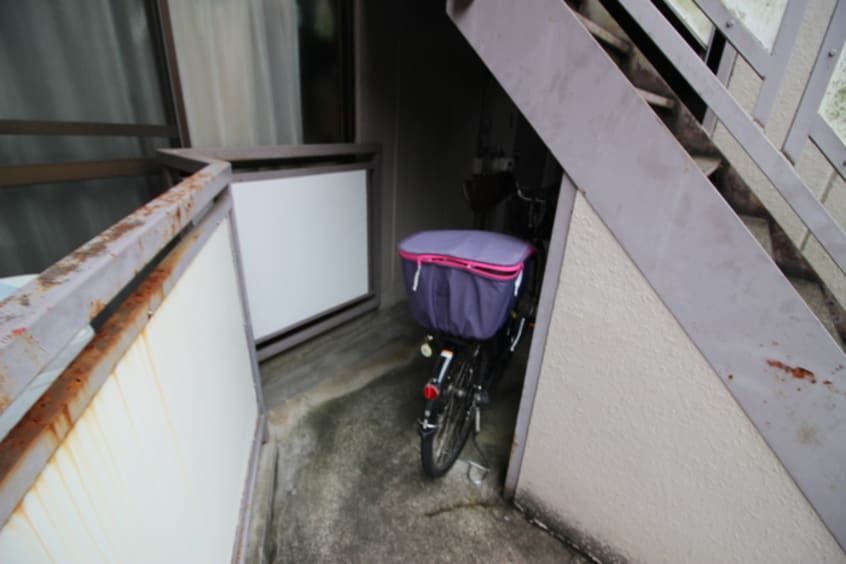駐輪場 ハイツ桂南