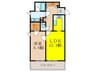 リーガル新大阪駅前(1001) 1LDKの間取り