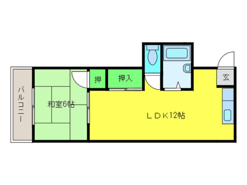 間取図 泉マンション