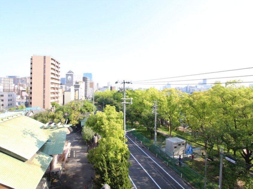 室内からの展望 ラ・フォ－レ桜ノ宮