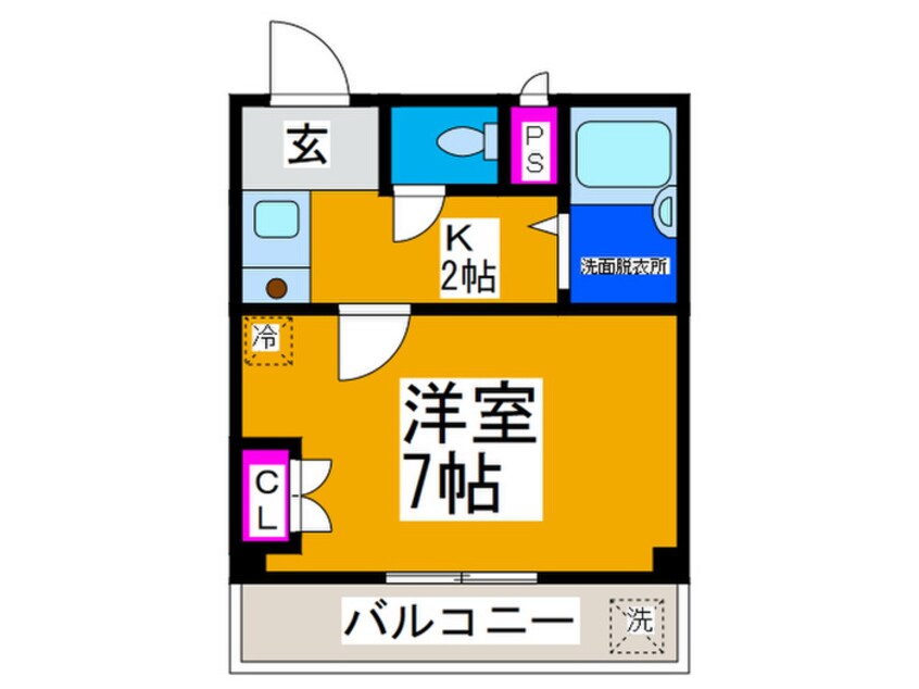 間取図 北斗Ｆビル