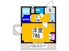 北斗Ｆビル 1Kの間取り