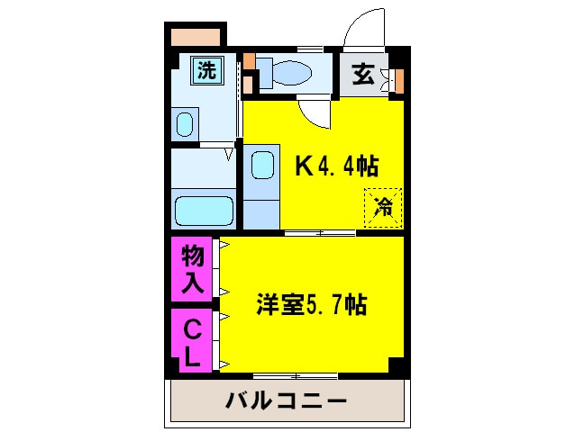 間取り図 カーサ福田