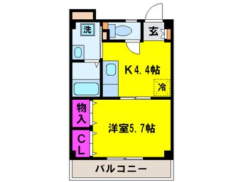 間取図 カーサ福田