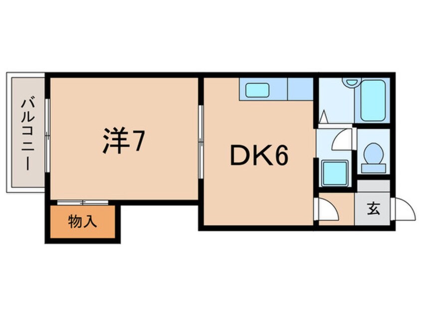 間取図 ウエストヒル