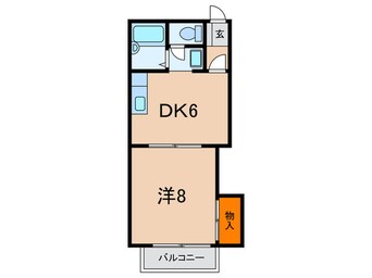 間取図 ウエストヒル