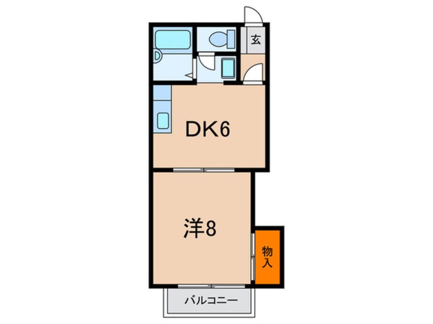 間取図 ウエストヒル