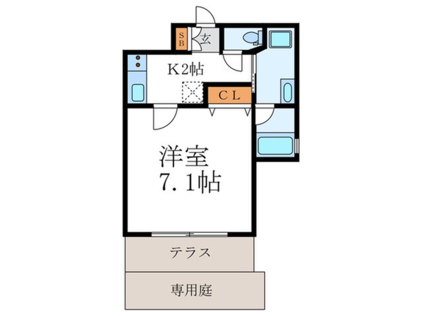 間取図 ベラジオ雅び京都清水五条(105)