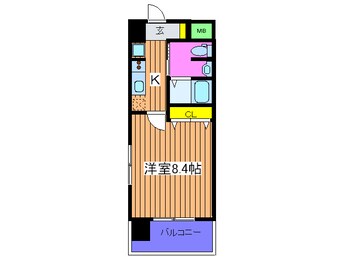 間取図 グランカーサ梅田北