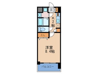 間取図 グランカーサ梅田北