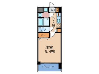 間取図 グランカーサ梅田北