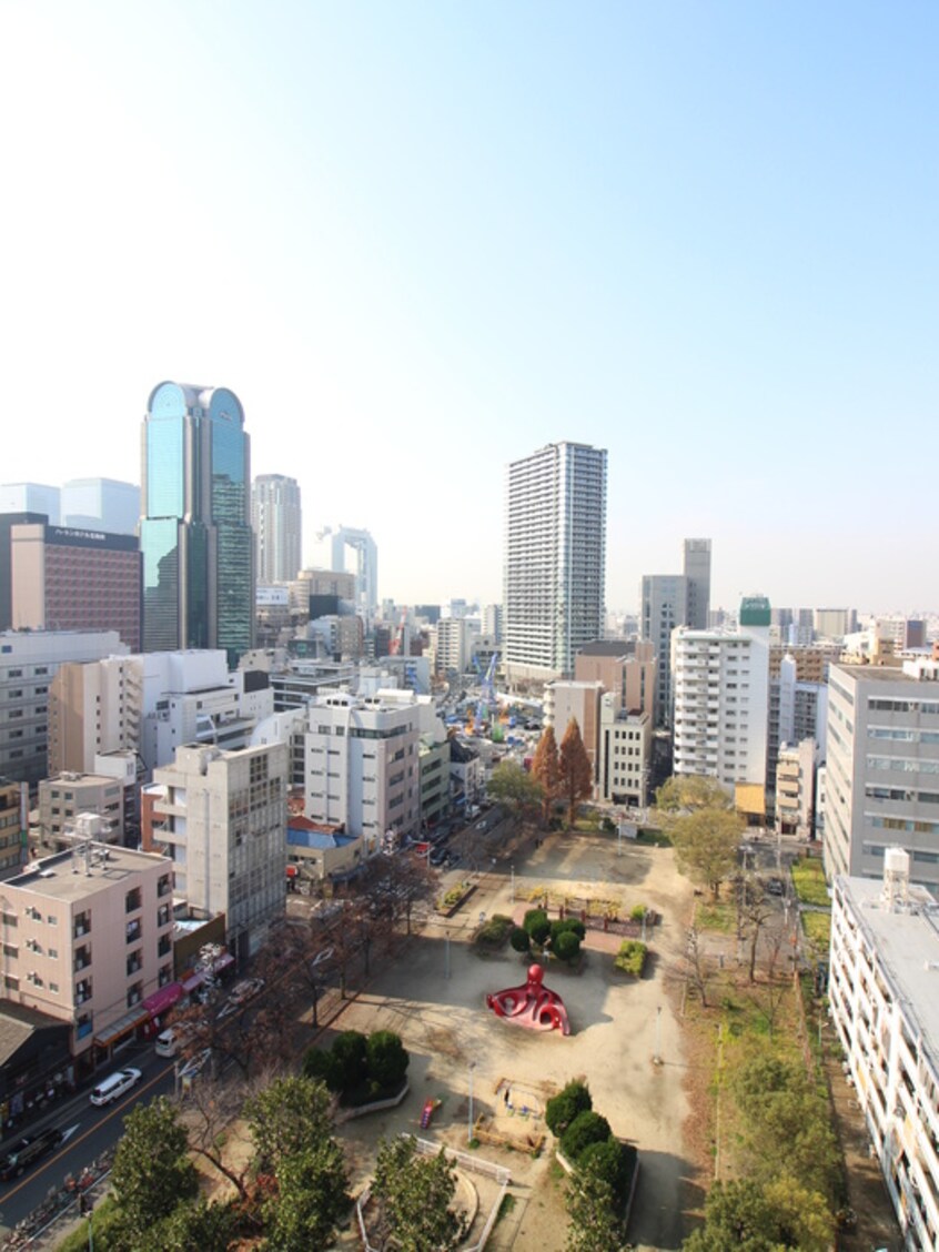 室内からの展望 グランカーサ梅田北