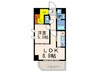 S-RESIDENCE神戸磯上通 1LDKの間取り
