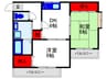 コートビレッジ 2DKの間取り