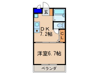 間取図 ル・コンテ