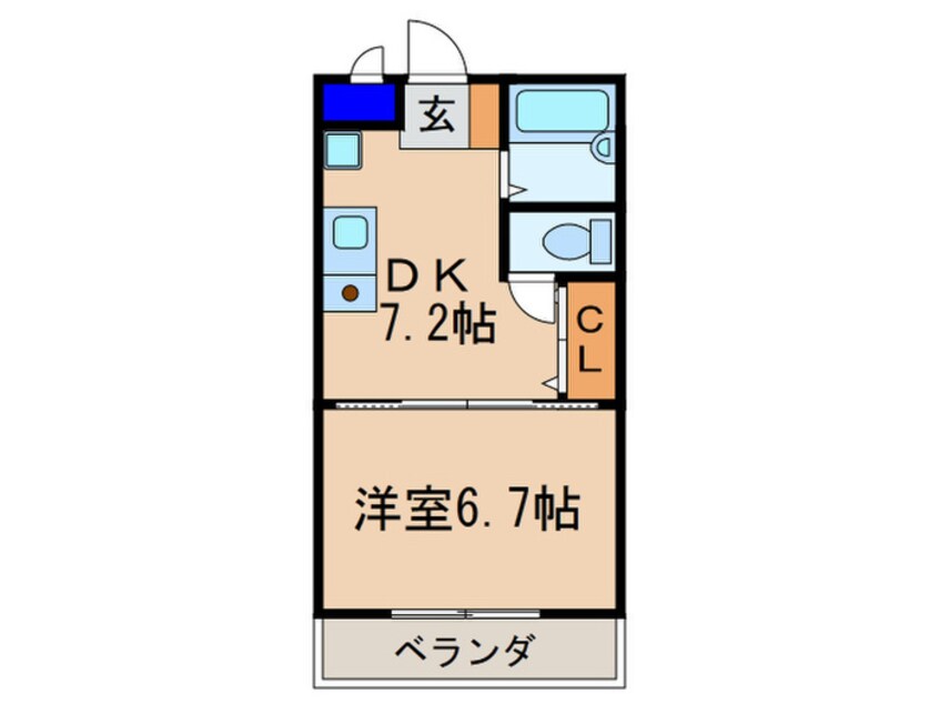 間取図 ル・コンテ