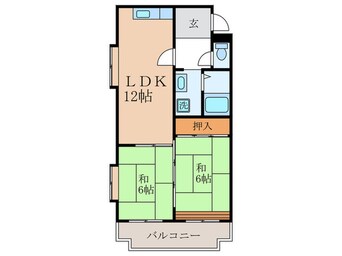 間取図 ハイツ三ノ宮