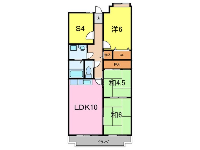 間取り図 エスタ西宮