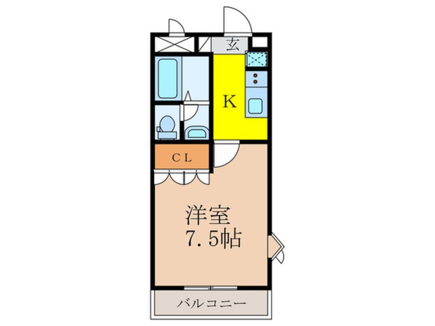間取図 ジョリ・アウロ－ラ
