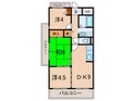檜笠ハイツの間取図